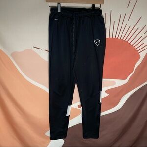 Nike Academy Track Pants Mens Medium Black Dri-Fit Zip Cuffs Athletic Soccer